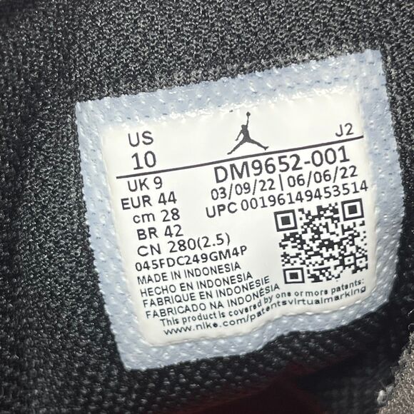 Nike Air Jordan 1 Mid Craft Inside Out Black Cement Grey Mens 10 DM9652-001 - Picture 8 of 8